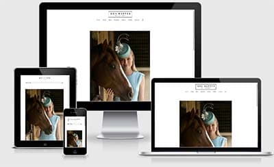 meg rafter millinery website development responsive