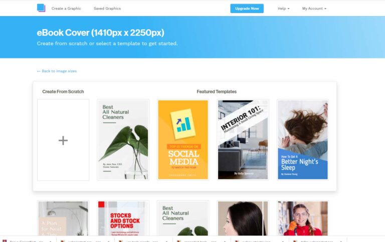 How To Create An Amazing Ebook Cover Online - Free