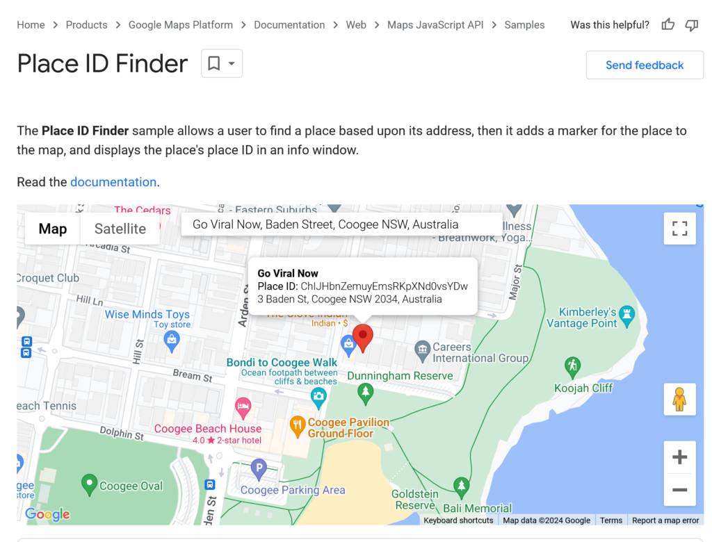 place id finder